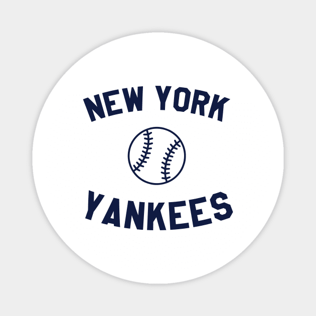 new york baseball Magnet by GS